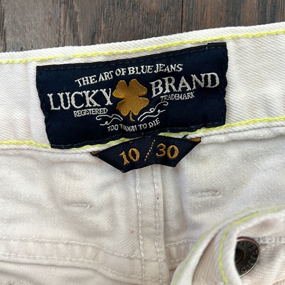 Lucky brand low rise white shorts - Picture 3 of 7